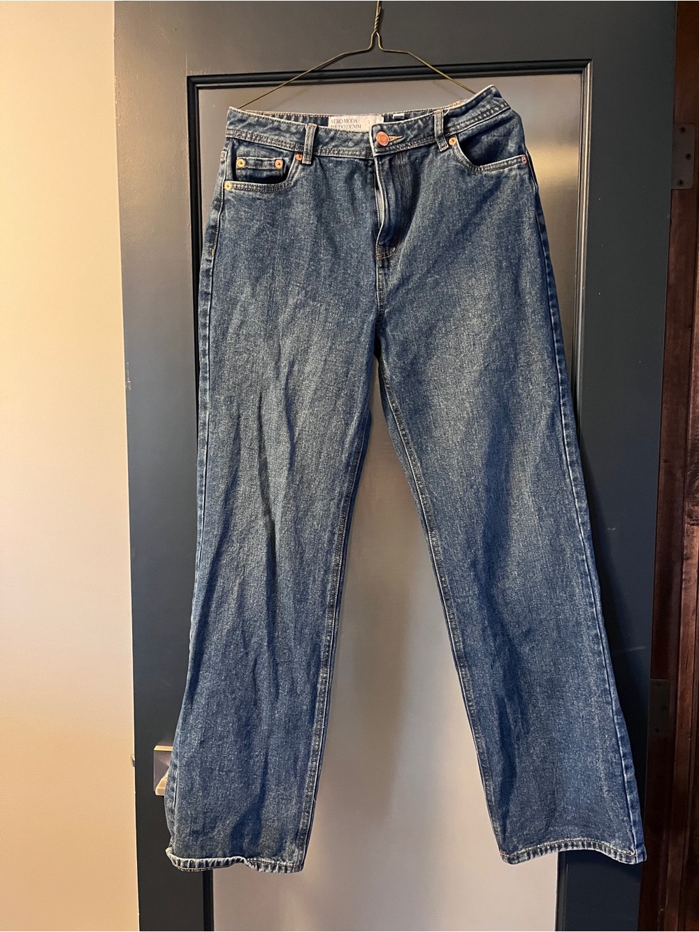Vero Moda Indigo Straight-Leg Jeans